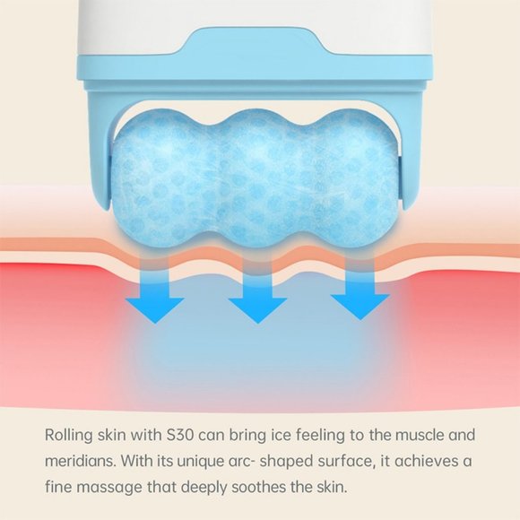 Anti-aging Skin Care Dual Ice Roller For Face Tighten Ice Face Roller - Picture 9 of 10